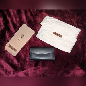 Vintage Coach check book wallet